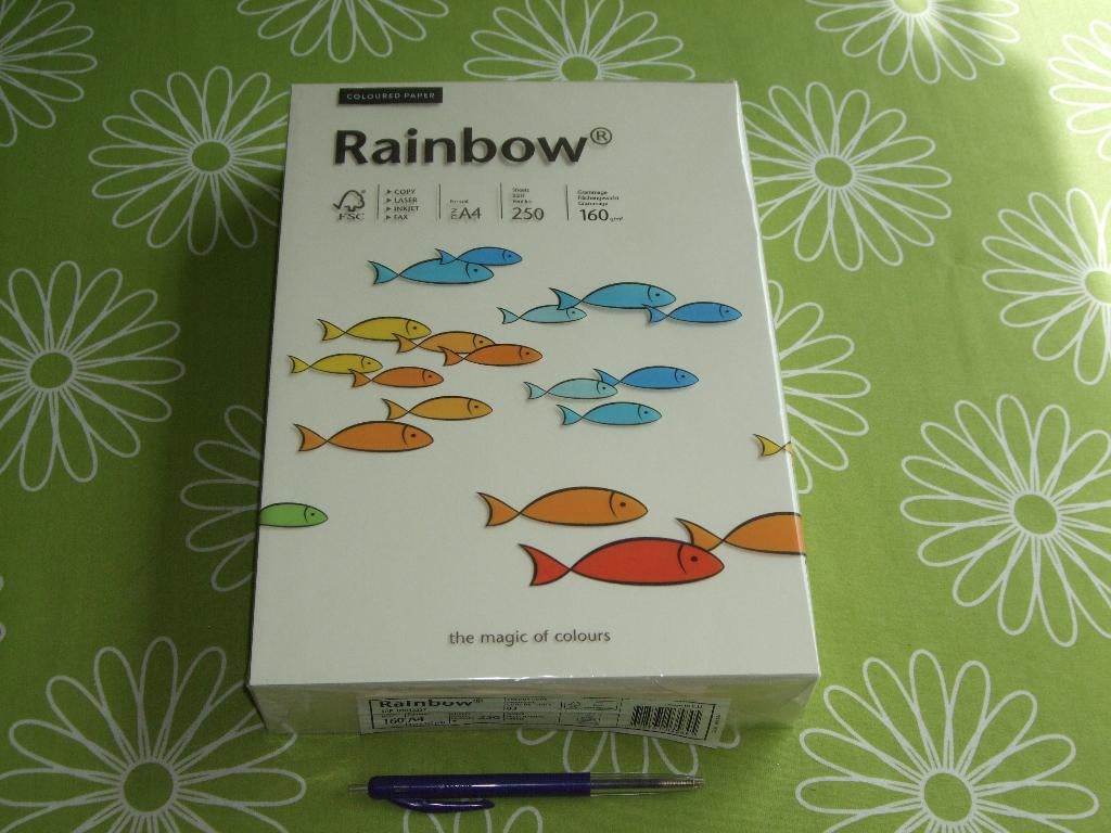 Nieuw in seal: Rainbow gekleurd printpapier A4 -kleurcode 03, Diversen, Papierwaren, Nieuw, Ophalen of Verzenden