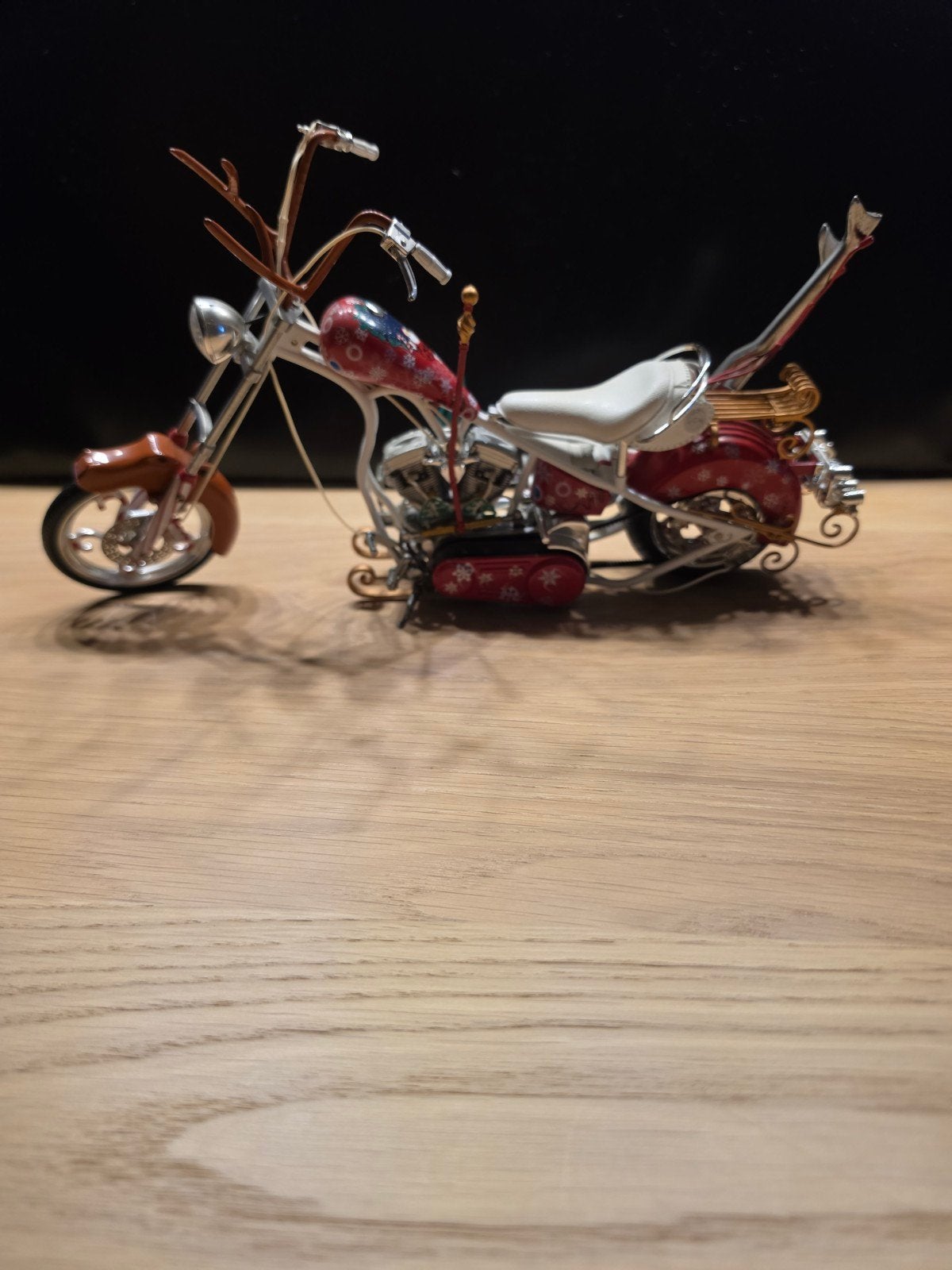Orange County Choppers 1:10 Christmas Bike, Overige merken, Gebruikt, Ophalen of Verzenden, Groter dan 1:32