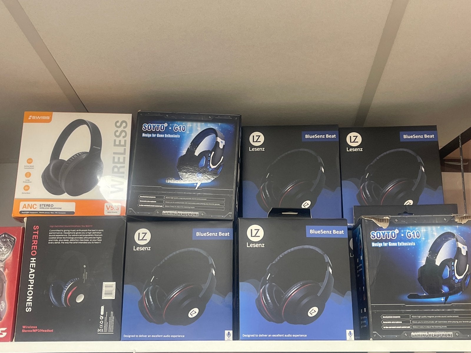 koptelefoons - Diverse modellen, Bluetooth, Nieuw, Over-ear, Zwart
