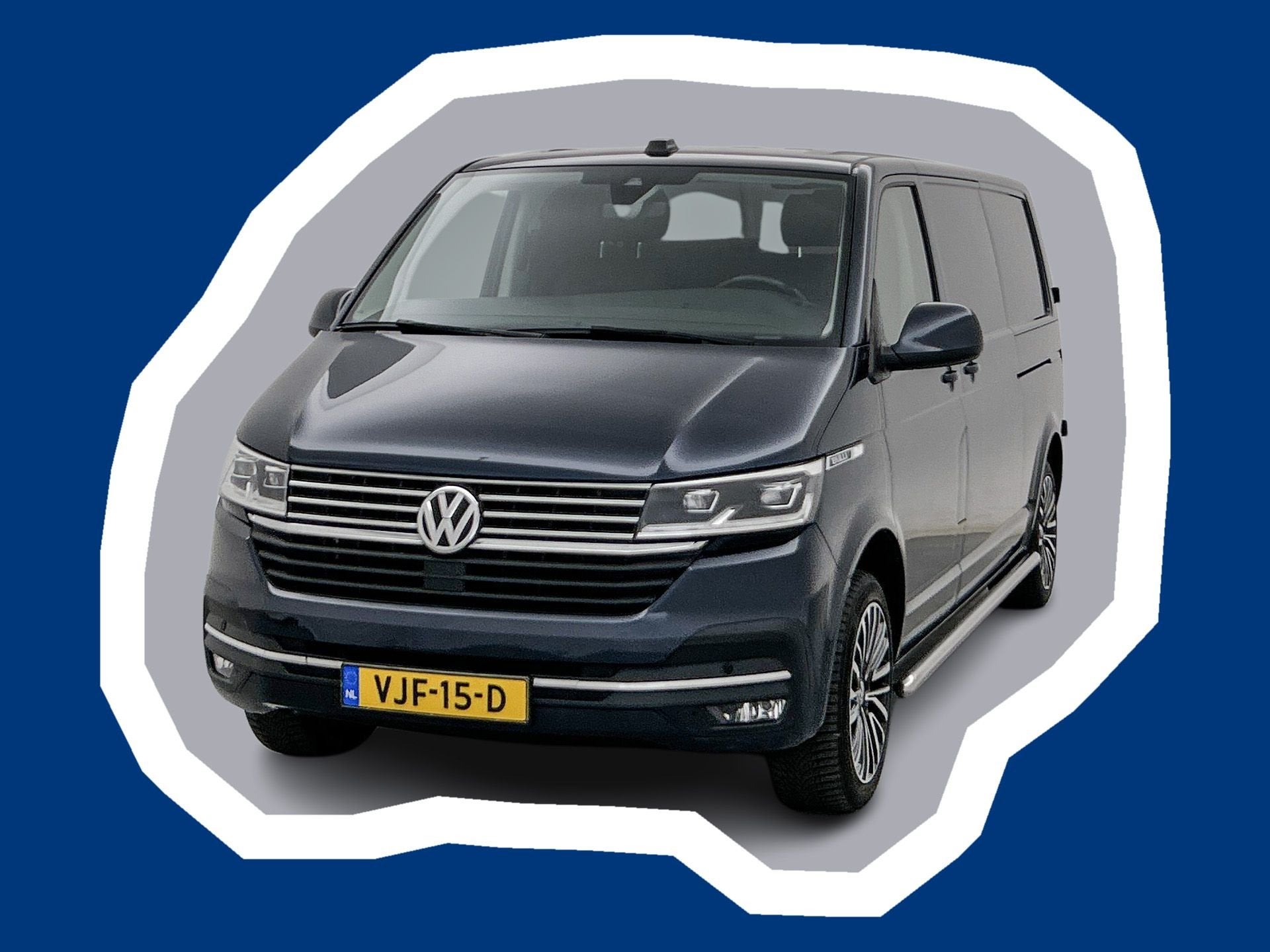 Volkswagen Transporter 2.0 TDI L2 Bulli 199pk DSG Leder Schu, 4 cilinders, Met garantie (alle), 1960 kg, Bedrijf