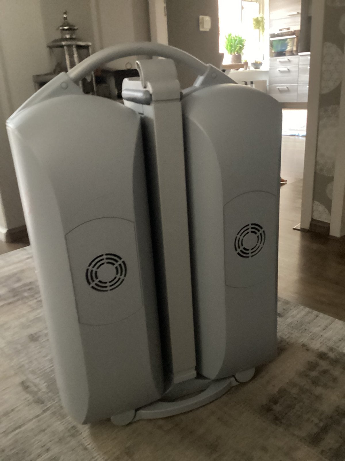 Philips sunmobile Facial plus HB 951, Ophalen, Gebruikt, Zonnebank dubbelzijdig, Minder dan 10 lampen