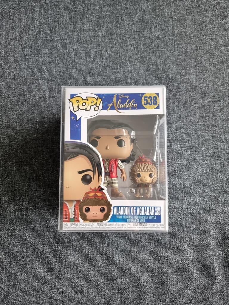 Funko Pop! Aladdin: Aladdin of Agrabah with Abu #538, Ophalen of Verzenden, Zo goed als nieuw