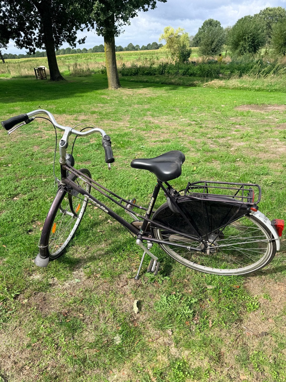 Damesfiets Gazelle, 28 inch, terugtraprem, Ophalen, Terugtraprem, Gebruikt, 50 tot 53 cm