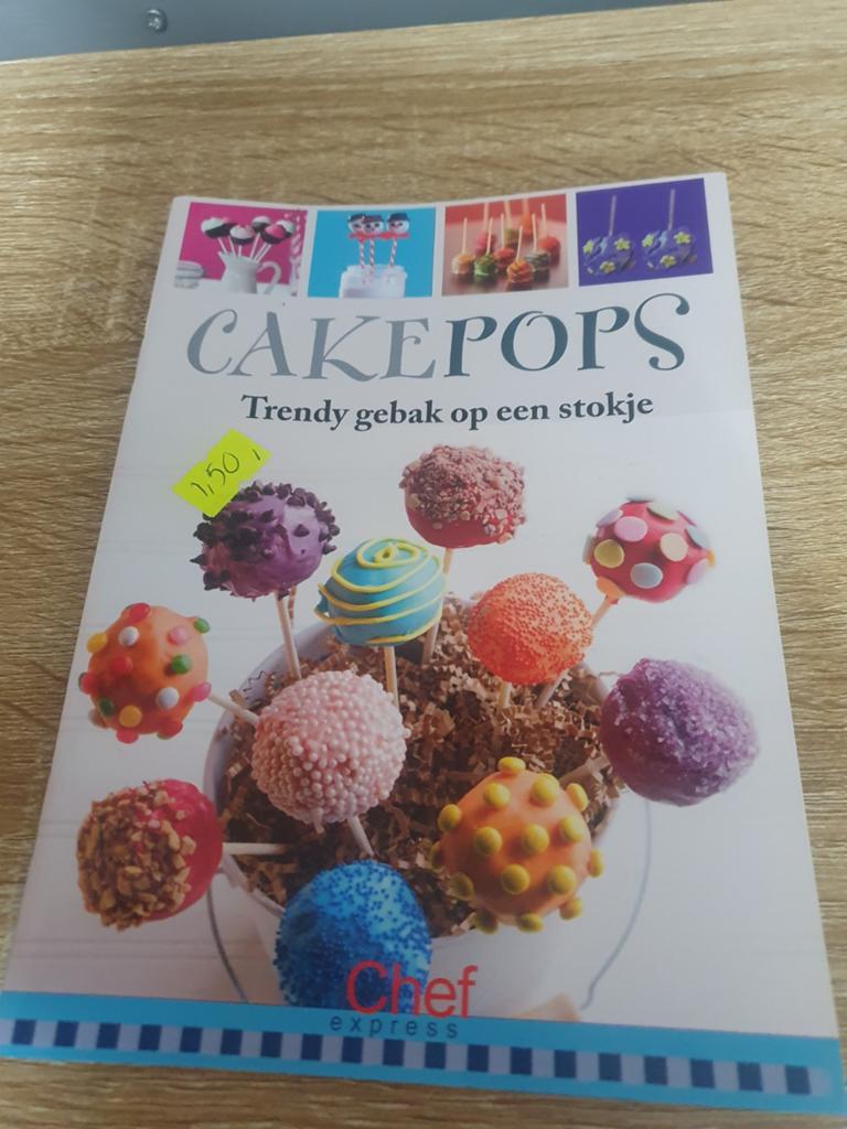 Cake Pops: Trendy gebak op een stokje -, Ophalen of Verzenden, Nieuw