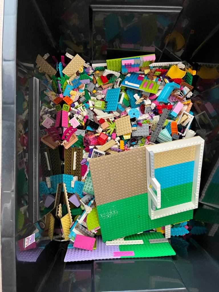 Grote partij Lego Friends - Losse stenen en grondplaten, Ophalen, Gebruikt, Lego, Friends