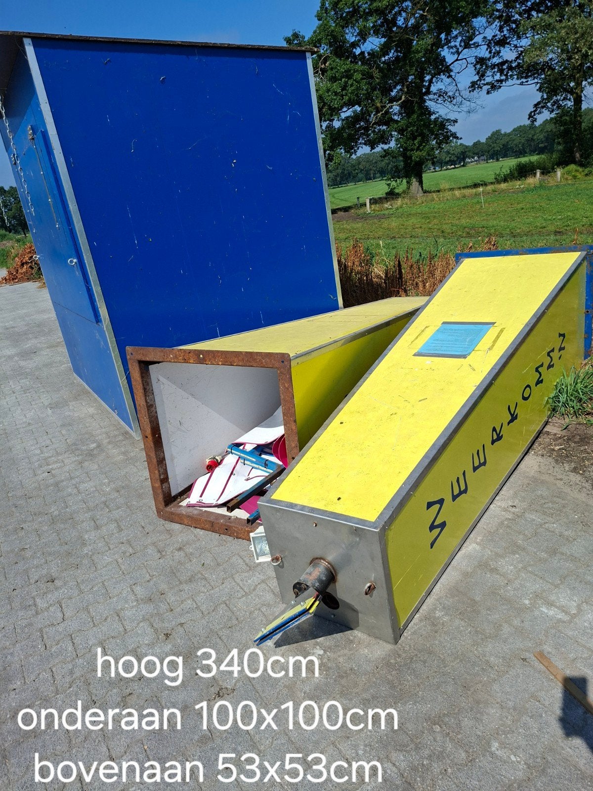 Munten kassa kassawagen
En diversen, Ophalen