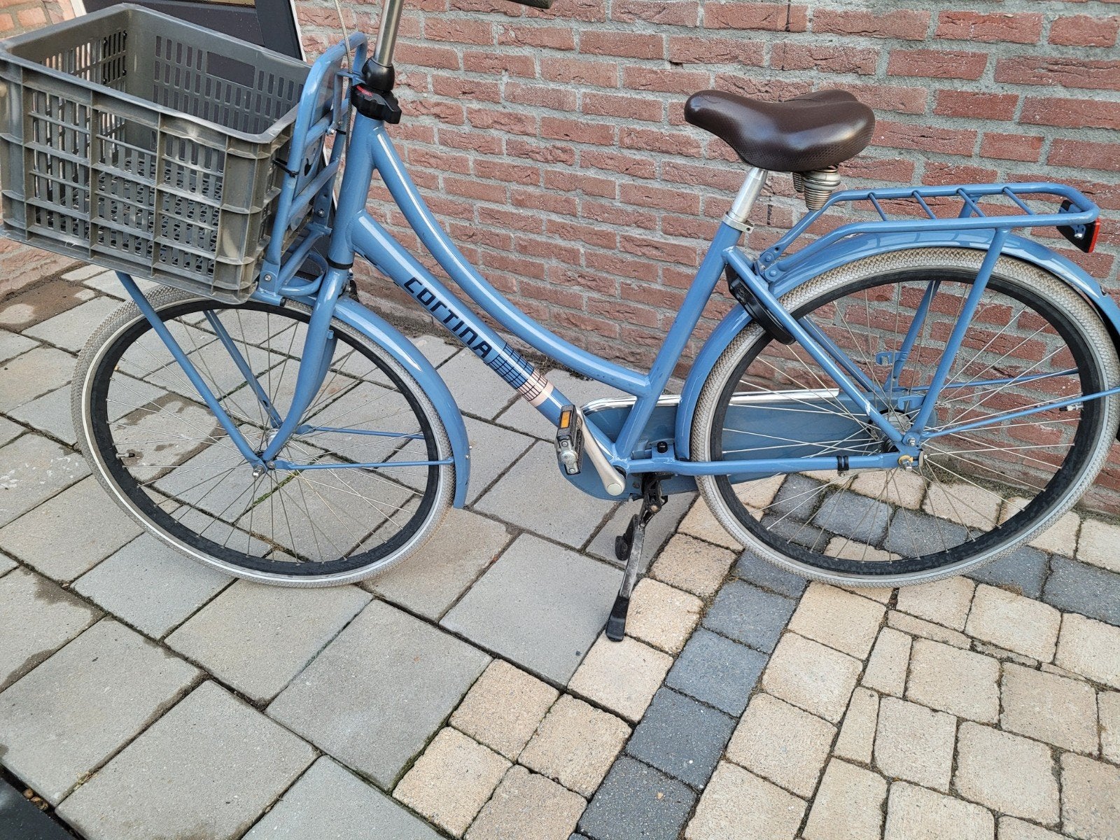Cortina Transportfiets Dames ZGAN, Versnellingen, Zo goed als nieuw, 50 tot 53 cm, Ophalen