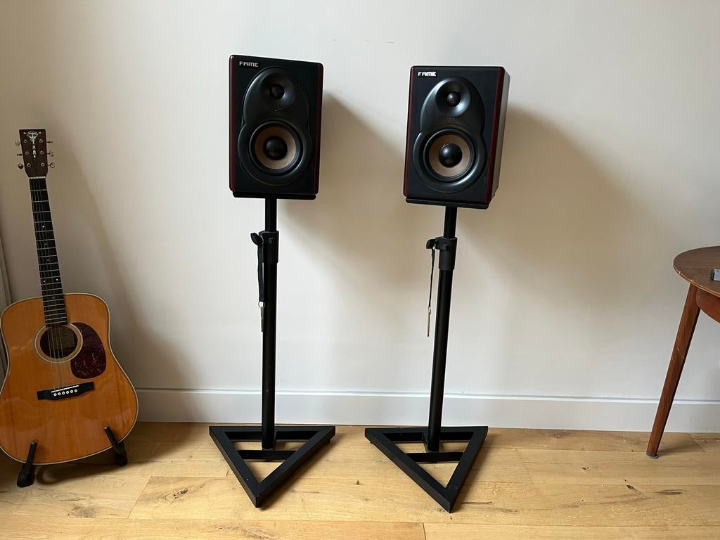 Fame Audio Pro 8060AM actieve studiomonitoren (set), Overige merken, Gebruikt, Ophalen of Verzenden, 60 tot 120 watt