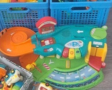 Grote set Toet Toet Auto's, VTech speelgoed, Ophalen, Gebruikt