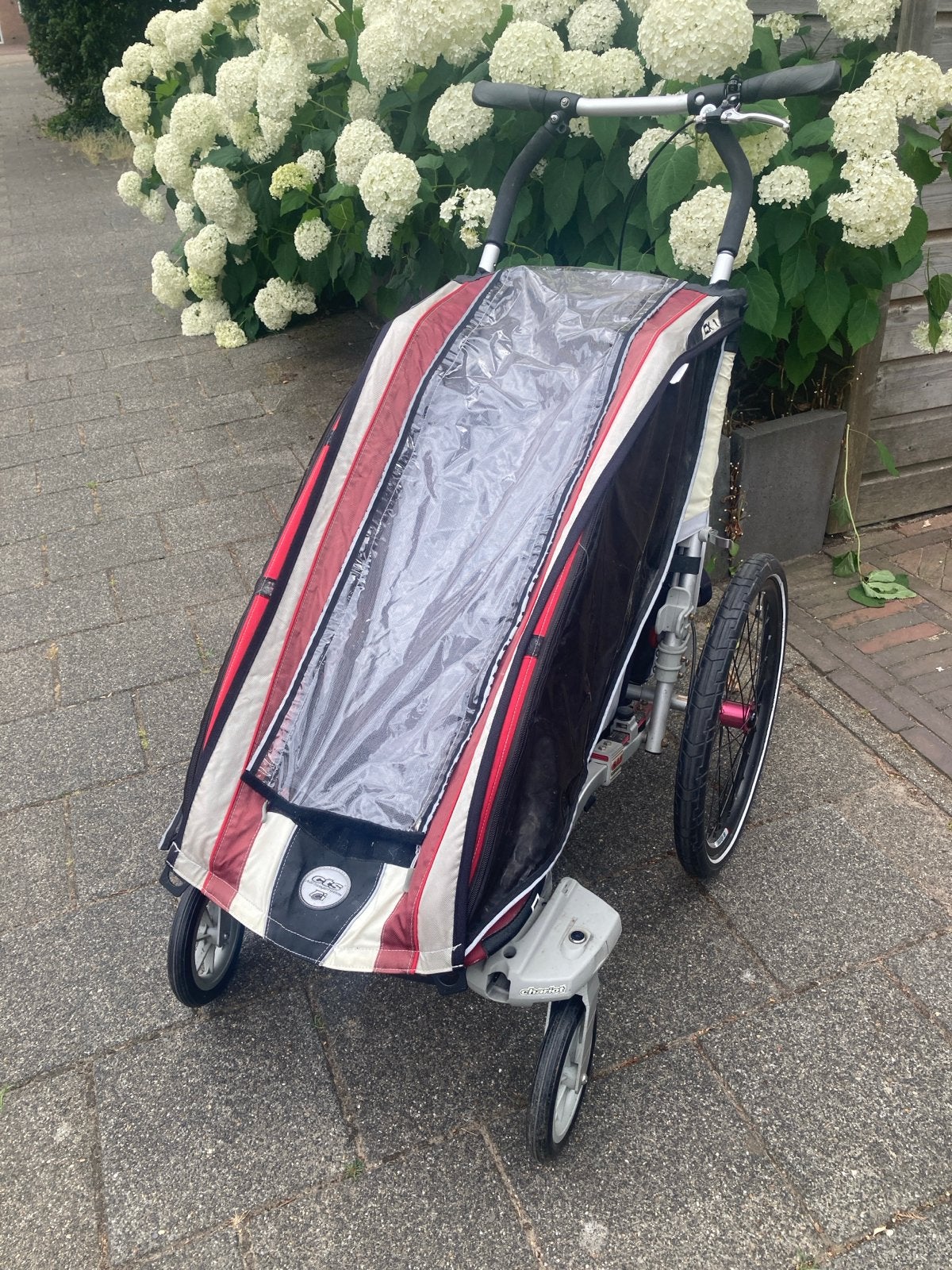 Thule Chariot CX 1 Kinderkar - Oud Model, Ophalen, Gebruikt, Vering, 20 tot 40 kg
