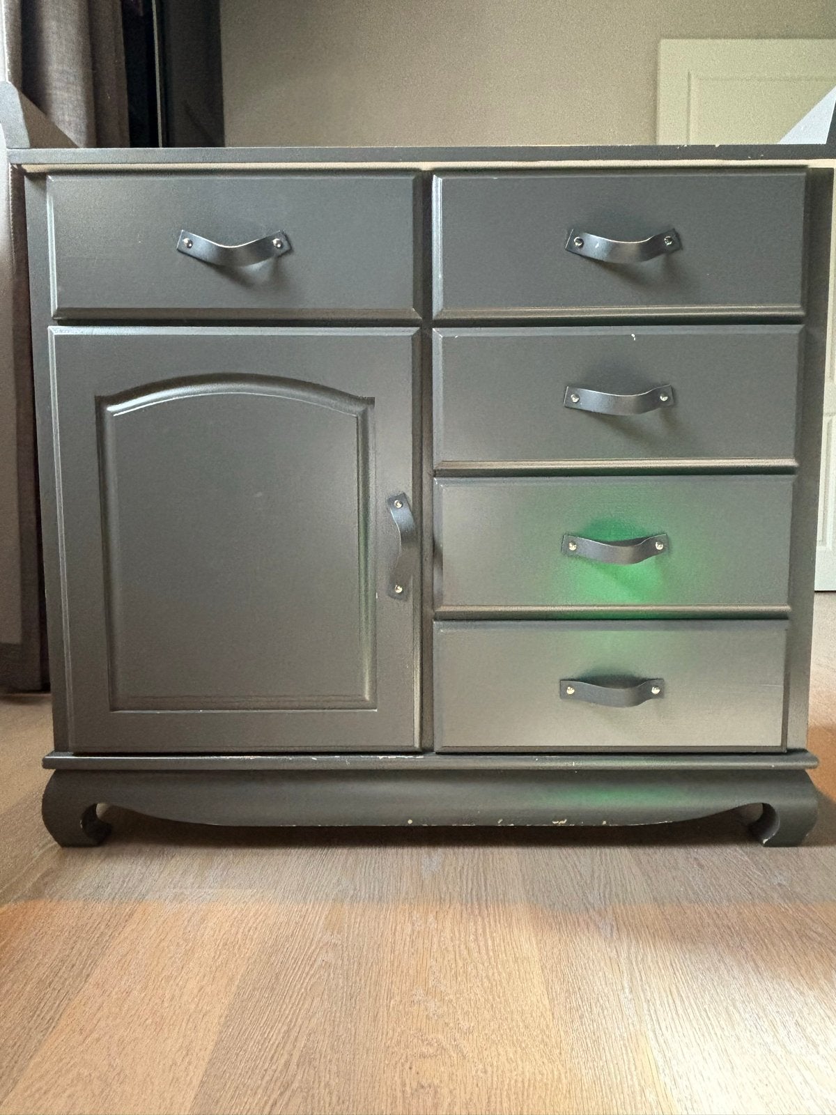 Vintage commode met lade en kastje, Ophalen, Gebruikt, 50 tot 100 cm, 3 of 4 laden