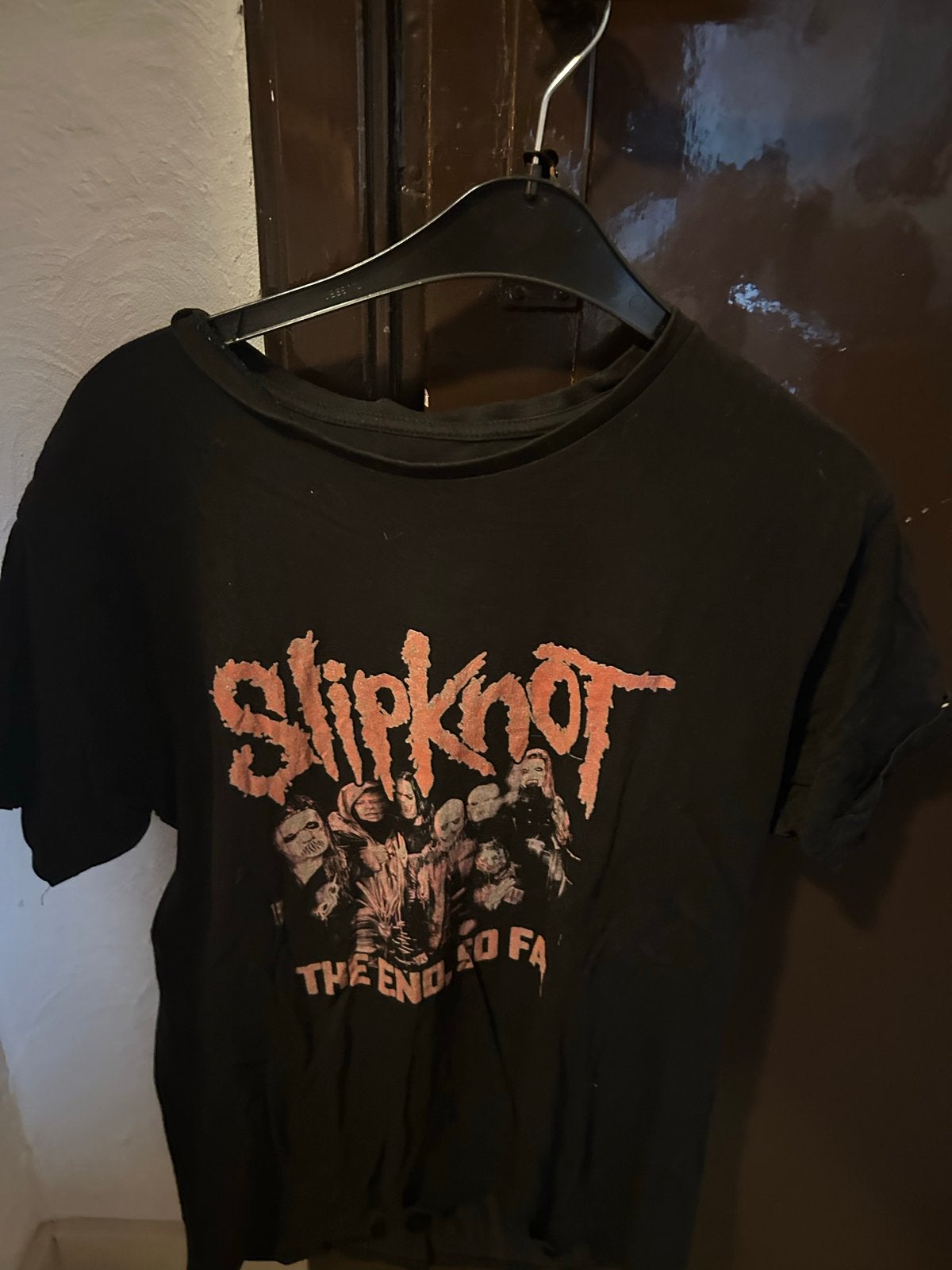 Slipknot T-shirt - Maat M - Zo goed als nieuw, Ophalen, Zo goed als nieuw, Maat 48/50 (M), Zwart