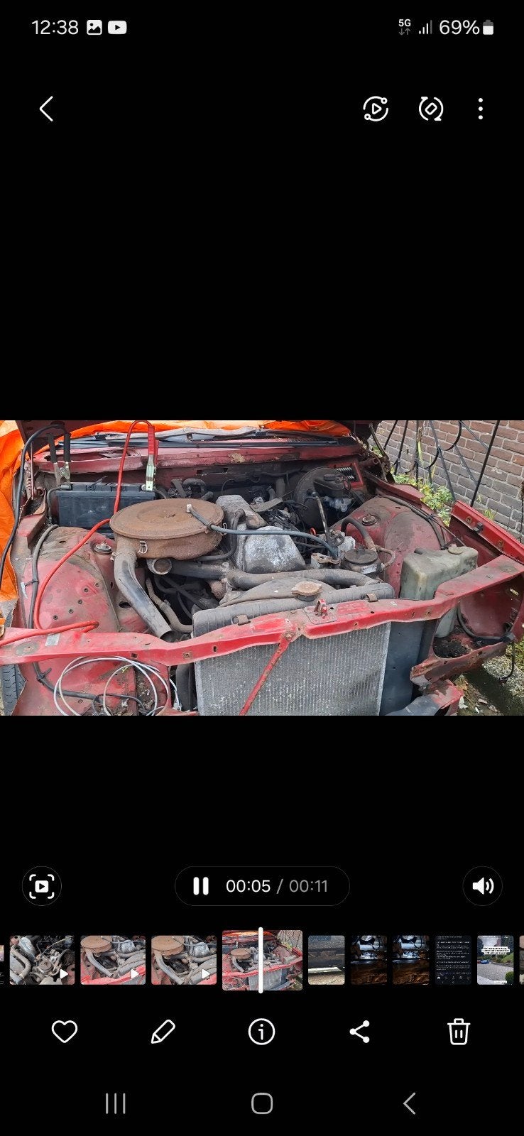 Mercedes-Benz W123 motorblok 200D, Auto-onderdelen, Ophalen, Mercedes-Benz