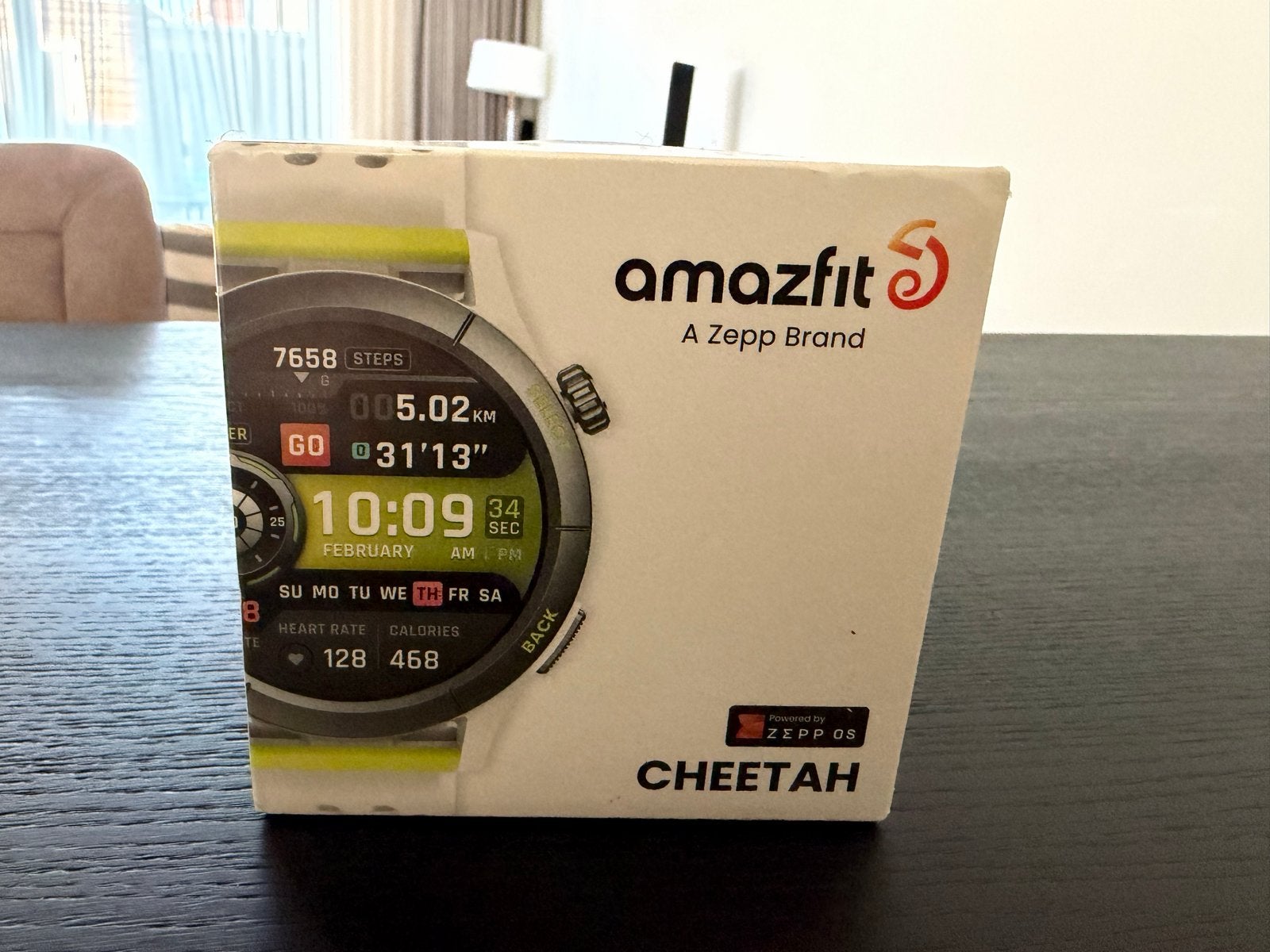 Amazfit Cheetah (Round) Smartwatch - Nieuw in doos, Ophalen, Afstand, Nieuw, Waterdicht