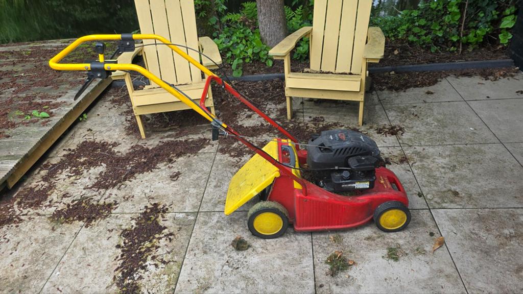 Wolf Garten Esprit 40 benzine grasmaaier, Ophalen of Verzenden, Gebruikt