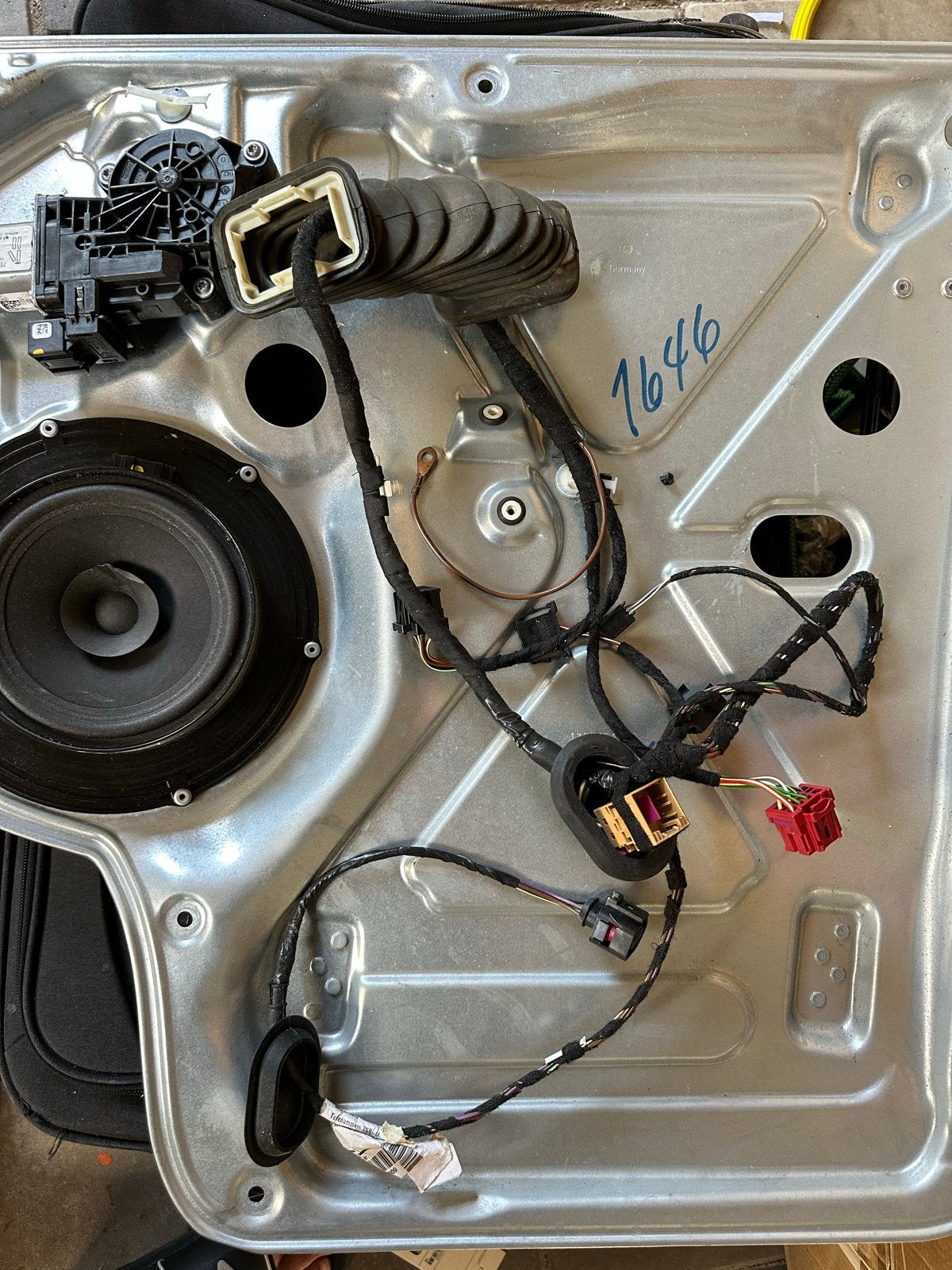 Volkswagen Golf 7 Deurpaneel Rechtsvoor met Raammechanisme, Ophalen of Verzenden, Gebruikt, Volkswagen