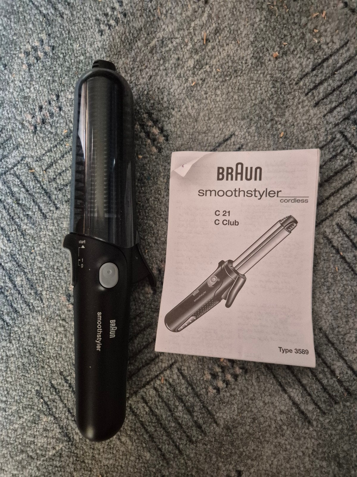 Braun Smoothstyler C21 krultang, Ophalen of Verzenden, Gebruikt, Haarverzorging