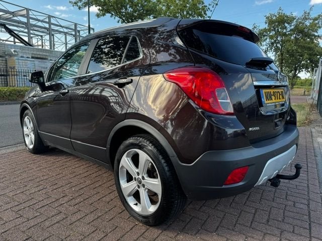 Opel Mokka 1.4 T Cosmo 4x4 Automaat Airco/ECC,Half Leder,Xen, Auto's, Opel, 15 km/l, Gebruikt, Euro 6, Leder en Stof