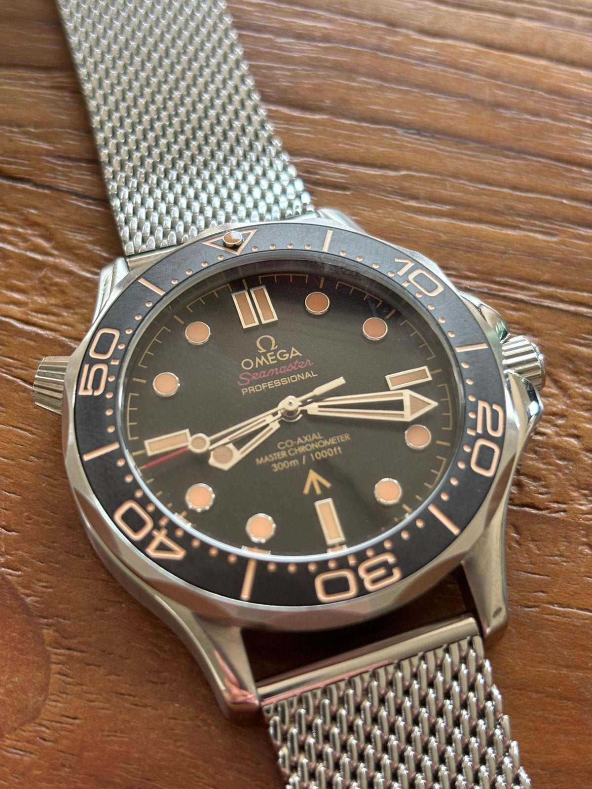 Omega seamaster, Staal, Staal, Verzenden, Polshorloge