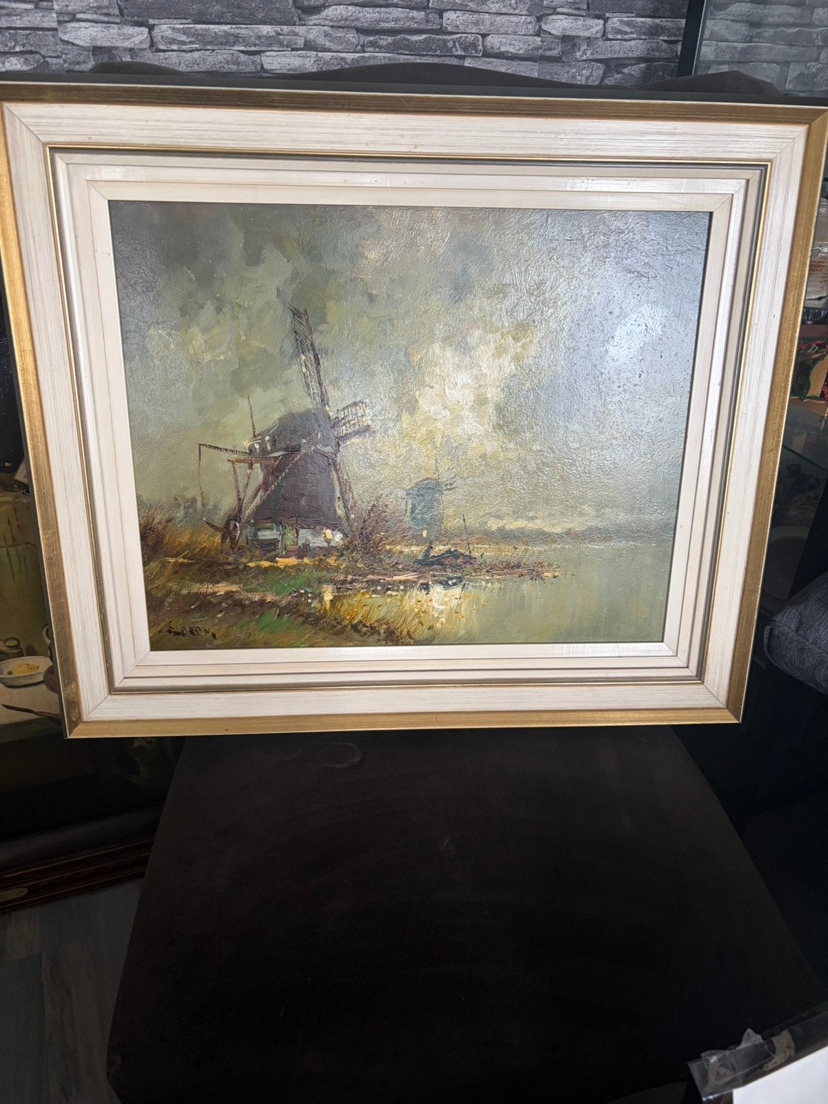 Paneel schilderij  Hendrik Cornelis Kranenburg (1917–1997)., Antiek en Kunst, Ophalen of Verzenden