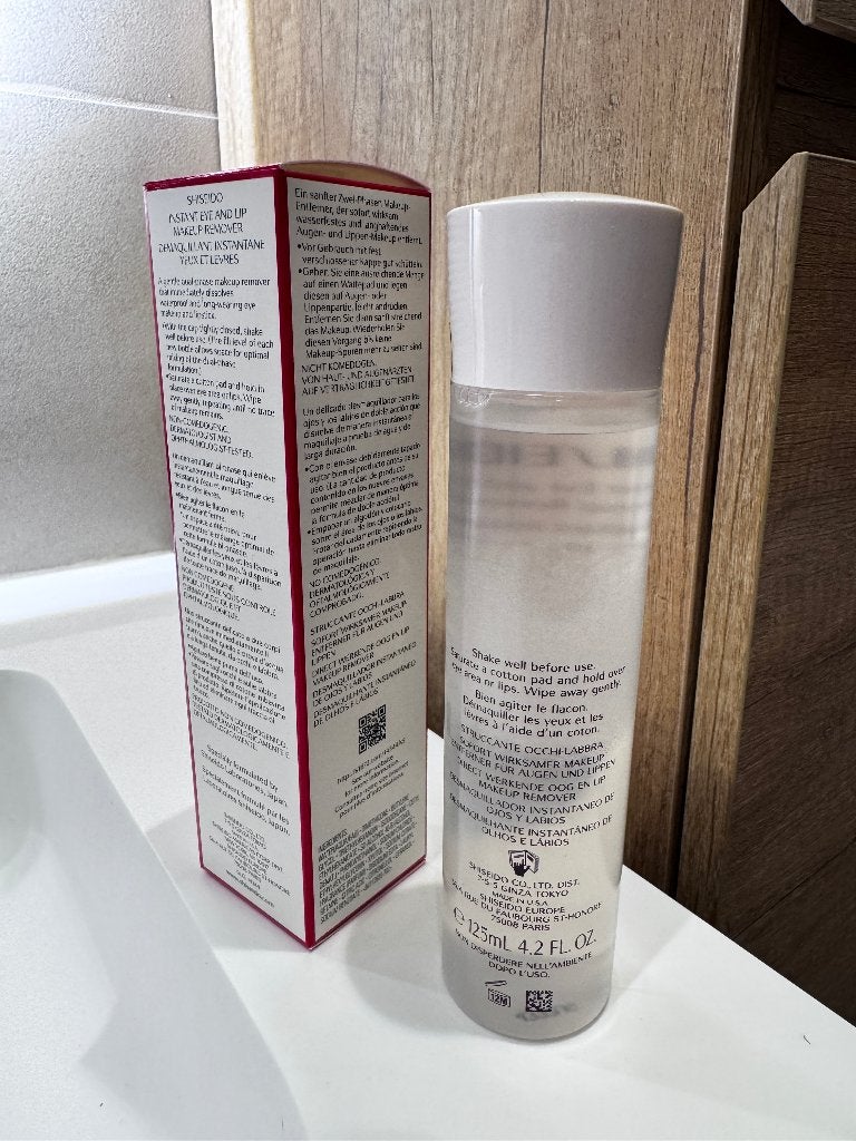 Shiseido Oog- en Lip Make-up Remover 125ml, Ophalen of Verzenden, Nieuw, Ogen, Reiniging