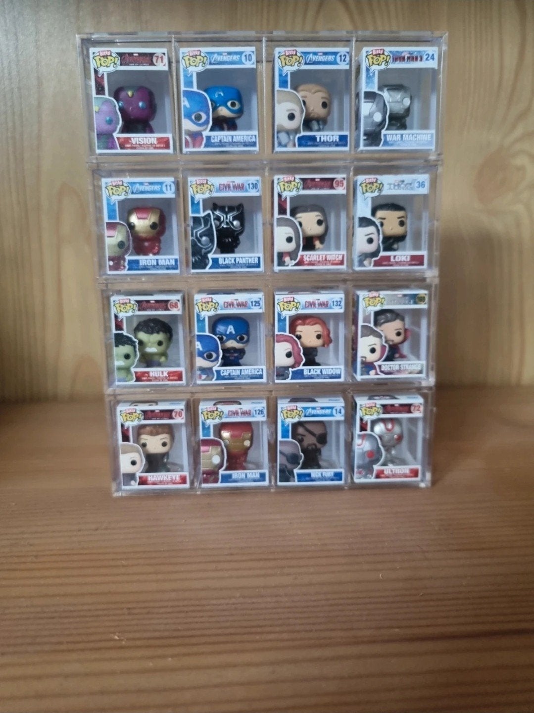 funko bitty pop compleet serie avangers, Ophalen of Verzenden, Zo goed als nieuw