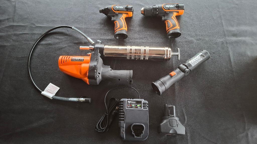 SPtools 16v accu Gereedschapset NIEUW!, ., Nieuw, Ophalen of Verzenden, .