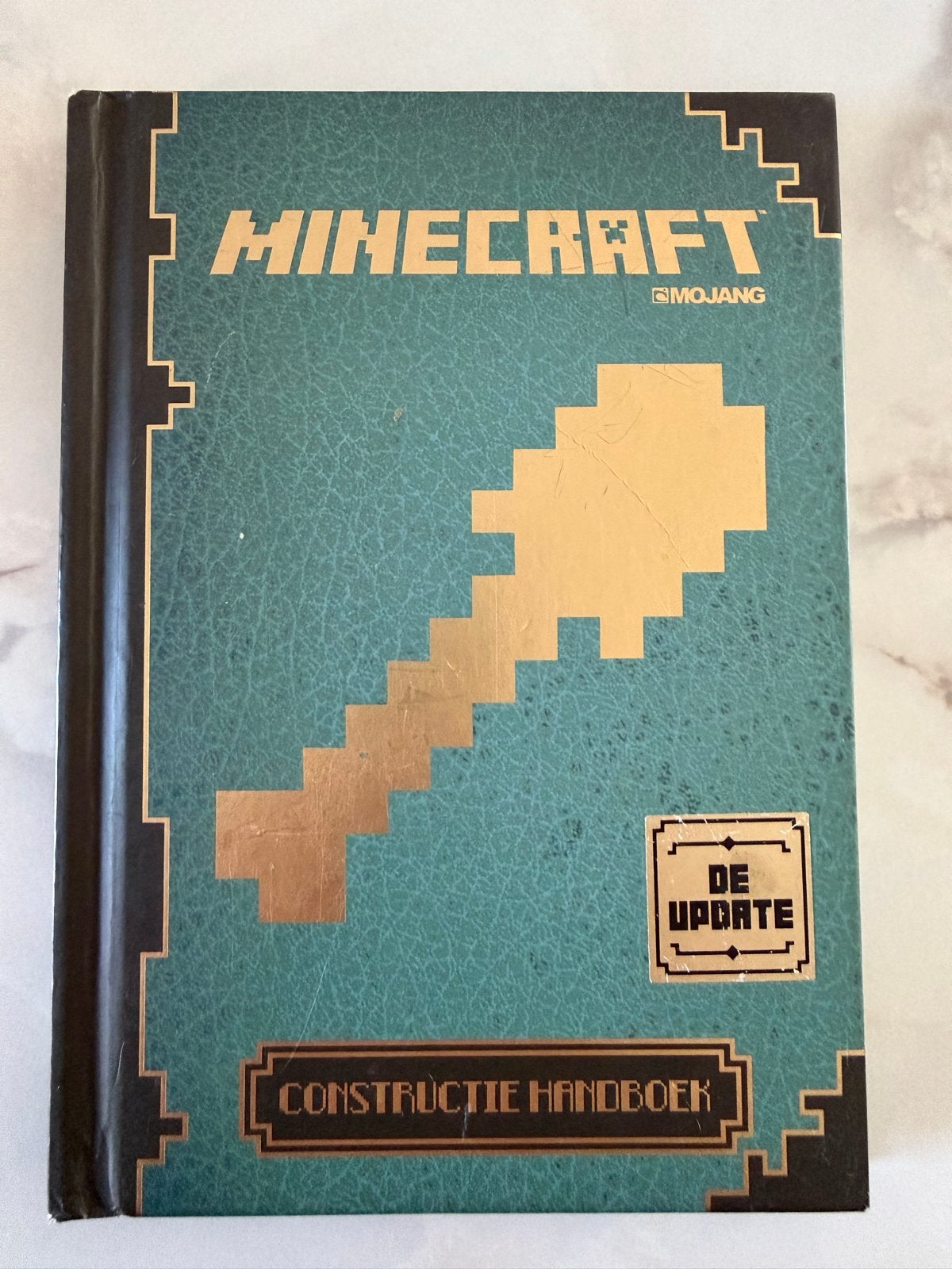 Minecraft Constructie Handboek - De Update, Ophalen of Verzenden, Zo goed als nieuw