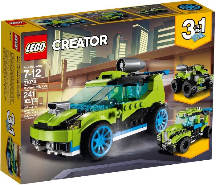 Lego Creator 3in1 31074  Rocket Rally Car