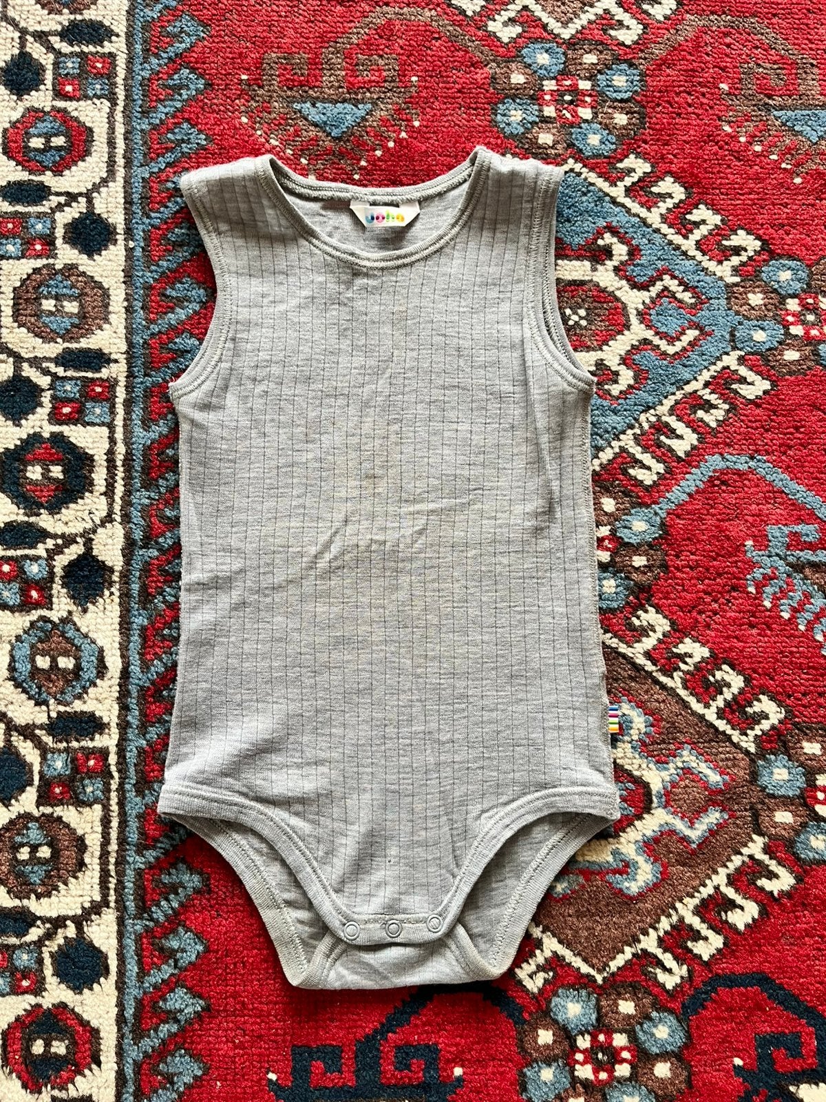 Mouwloze wollen romper Joha 98/104, Kinderen en Baby's, Ophalen of Verzenden, Gebruikt, Jongen of Meisje, Nacht- of Onderkleding