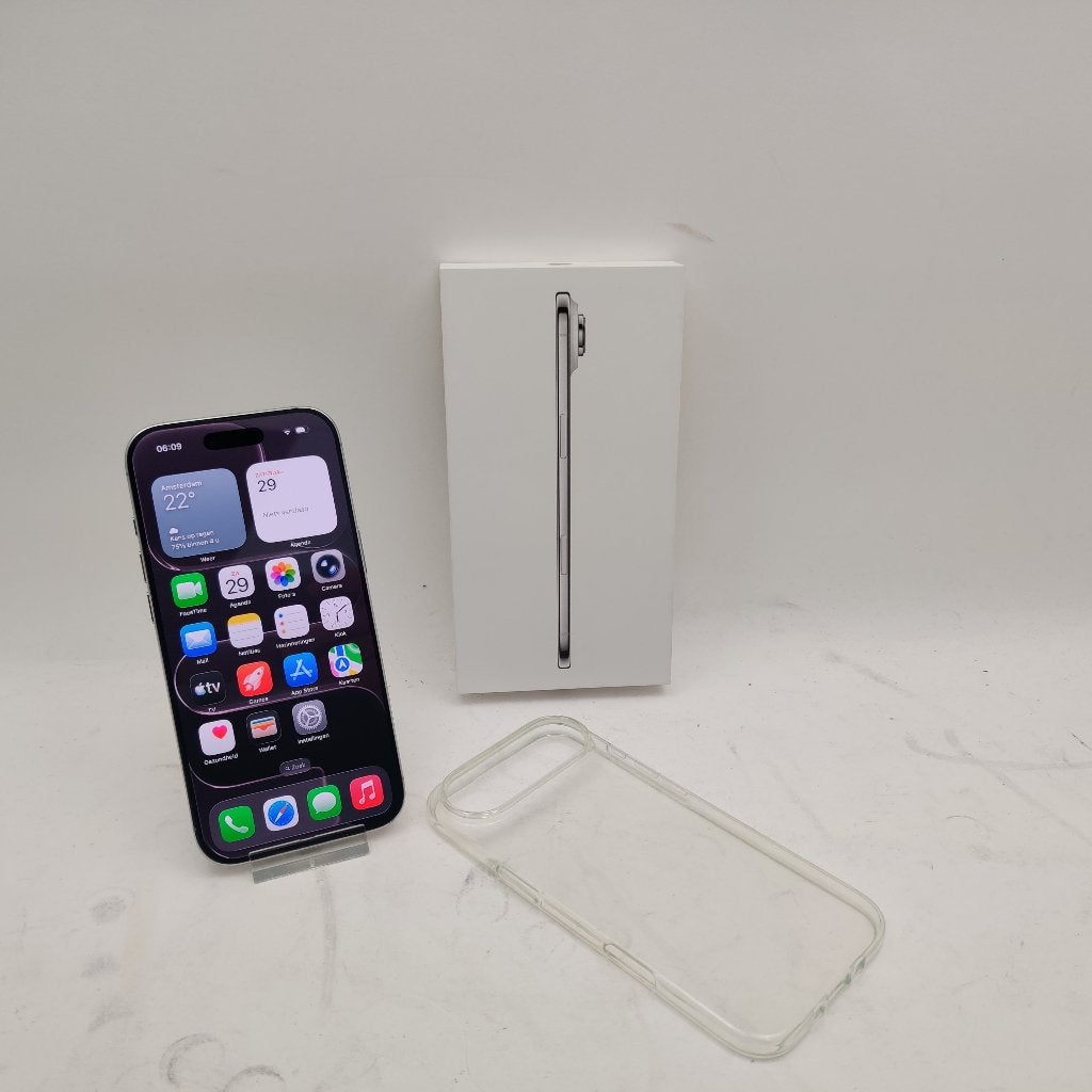 Apple iPhone 17 Air 256GB Cloud White | Accu 100% €729.99, Ophalen of Verzenden, Apple, Wit, A