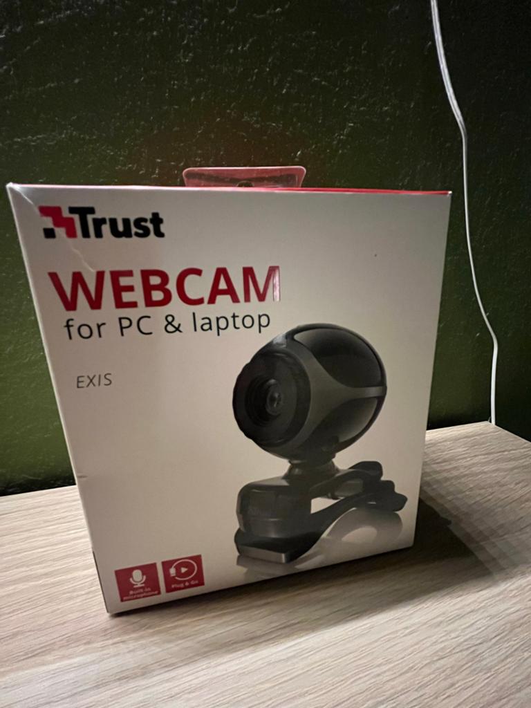 Trust Webcam voor PC & laptop - Zo goed als nieuw, Ophalen of Verzenden, Zo goed als nieuw, Windows, Monitorclip