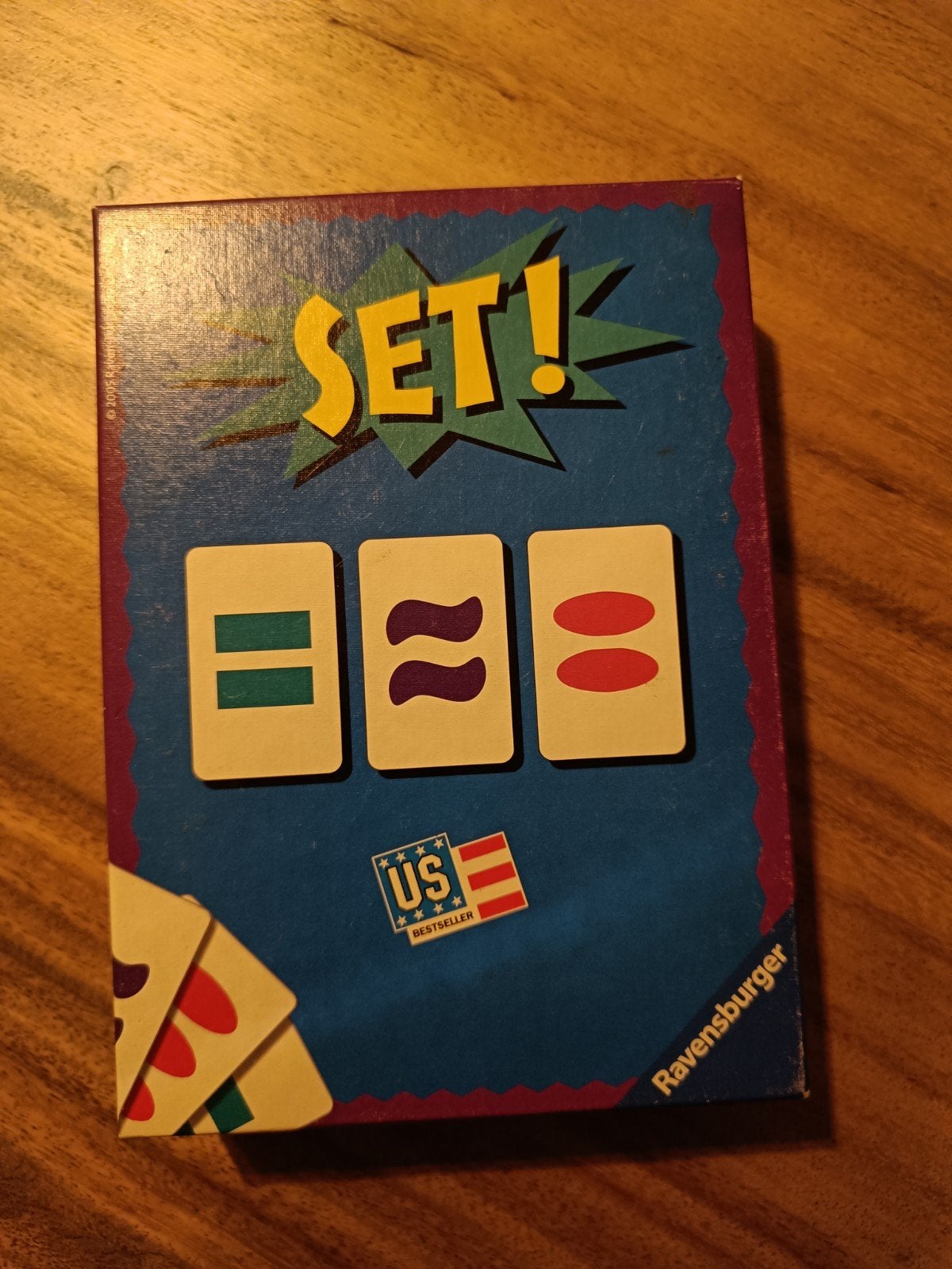 SET! Het snelle kaartspel van Ravensburger, Een of twee spelers, Ophalen of Verzenden, Gebruikt, Ravensburger