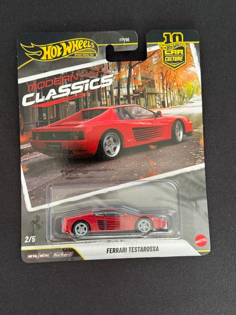 Hotwheels Ferrari Testarossa, Ophalen of Verzenden, Zo goed als nieuw, Auto