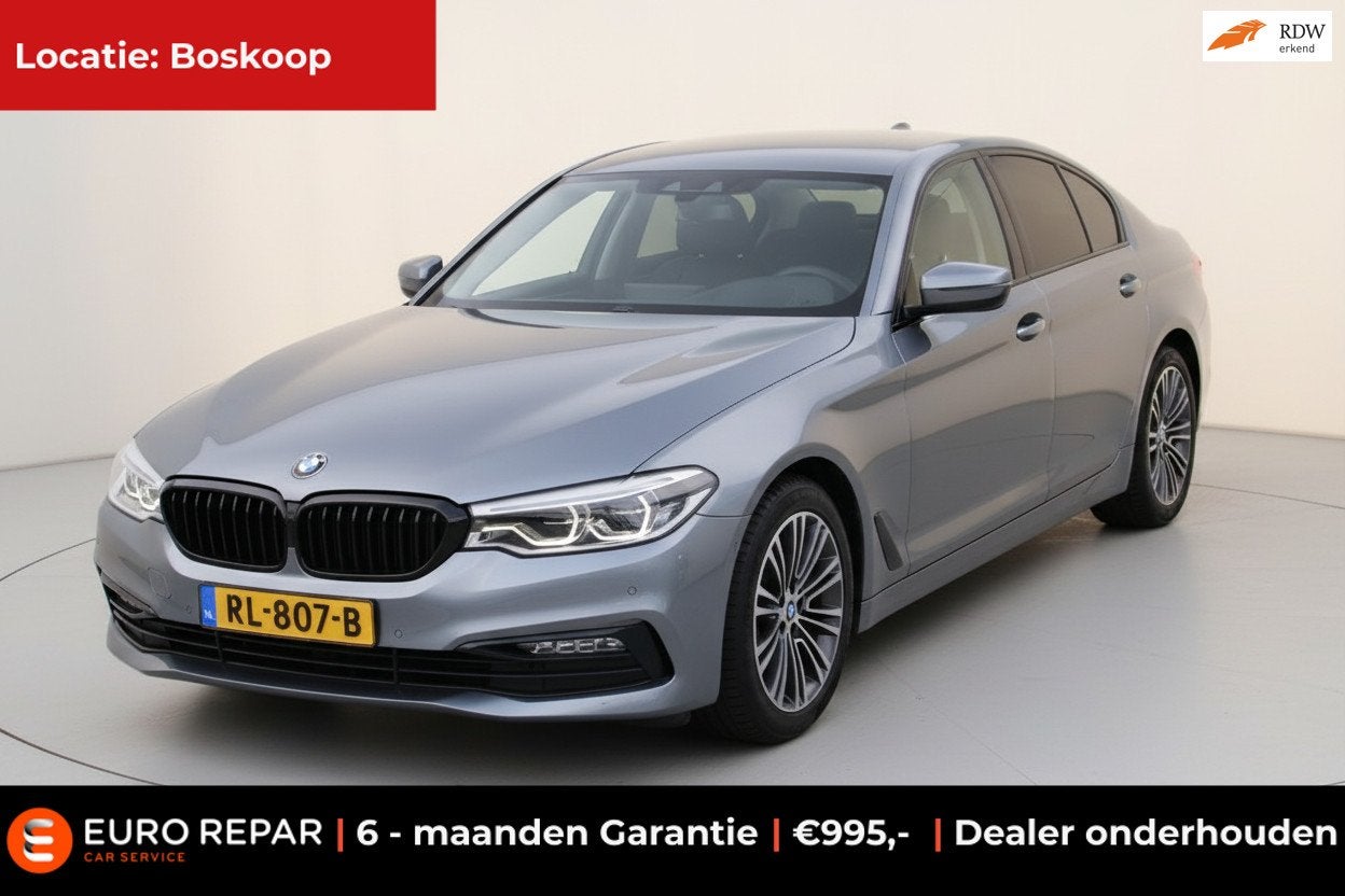 BMW 5-serie 520i High Executive DEALER OND NL-AUTO NAP!, 1998 cc, Achterwielaandrijving, Gebruikt, Euro 6