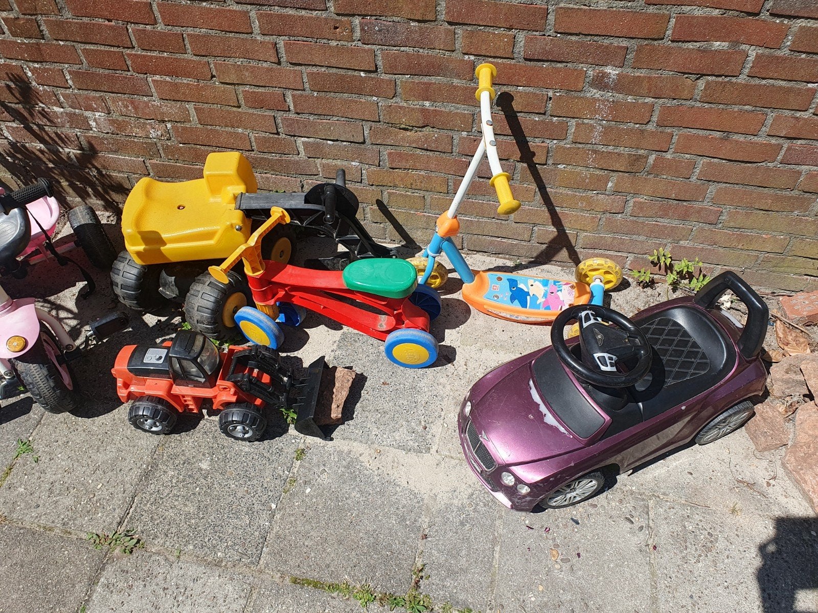 Diverse fiets / step / auto - alles in één keer, Ophalen, Overige merken