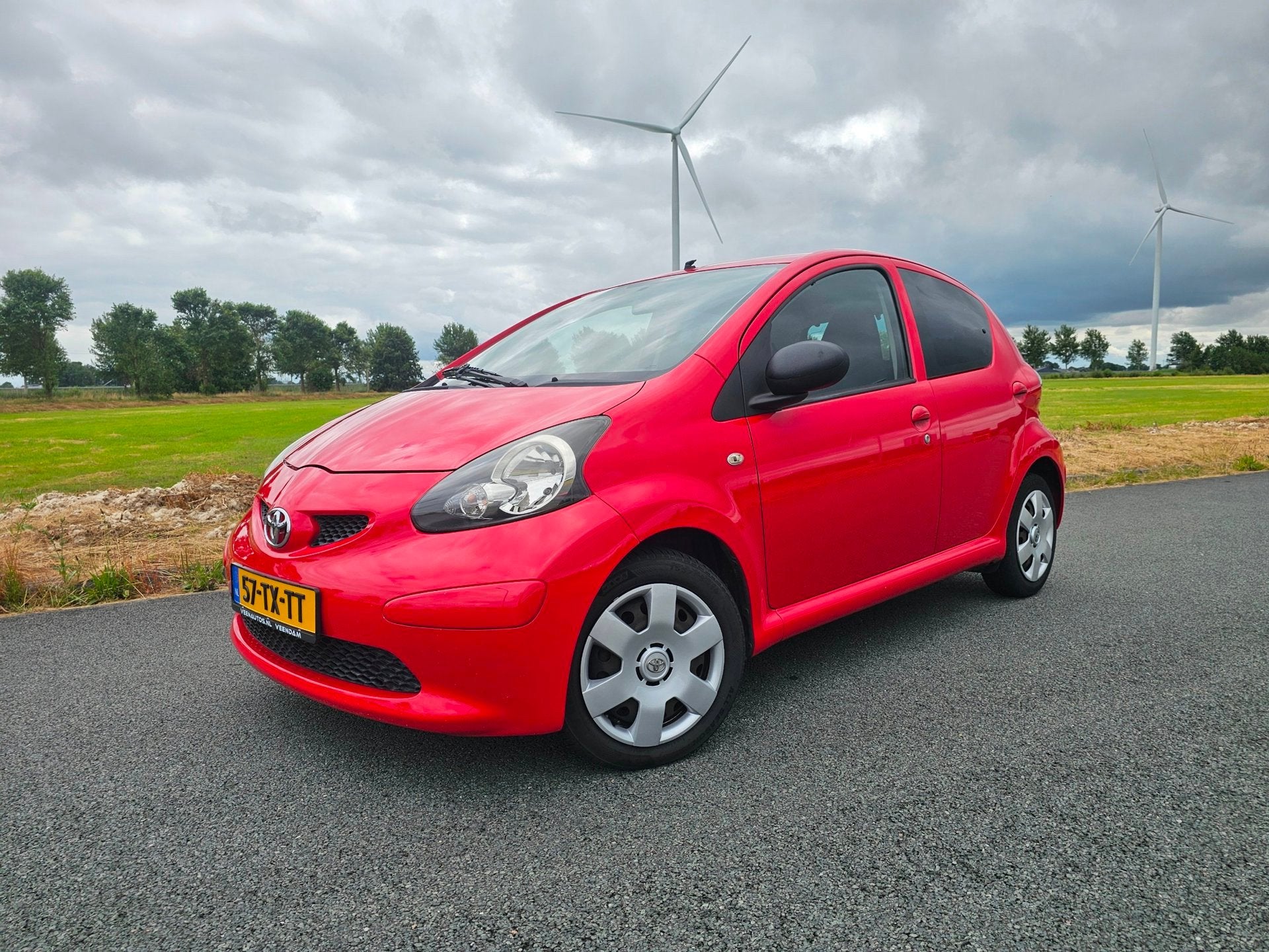 Toyota Aygo 1.0-12V + airco carplay 5 deurs, Voorwielaandrijving, Gebruikt, Elektrische ramen, 4 stoelen