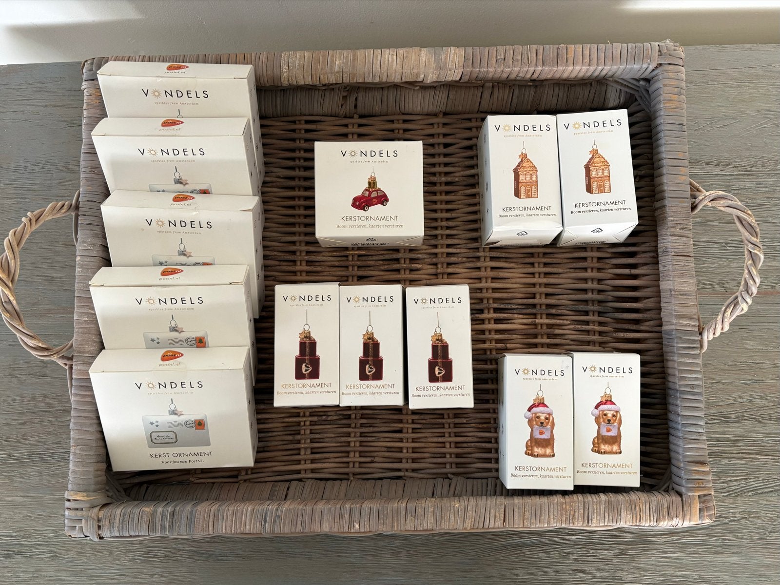 PostNL - 13 Vondels Kerstornamenten - ook per stuk te koop, Diversen, Ophalen of Verzenden, Nieuw