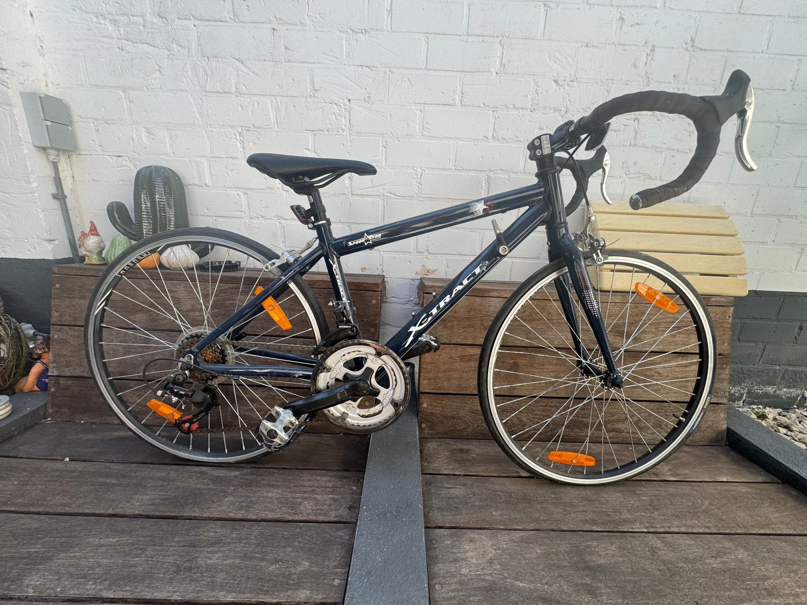 X-Tract Speedstar 14 inch frame racefiets voor kinderen, Ophalen, 24 inch, Velgrem, Versnellingen