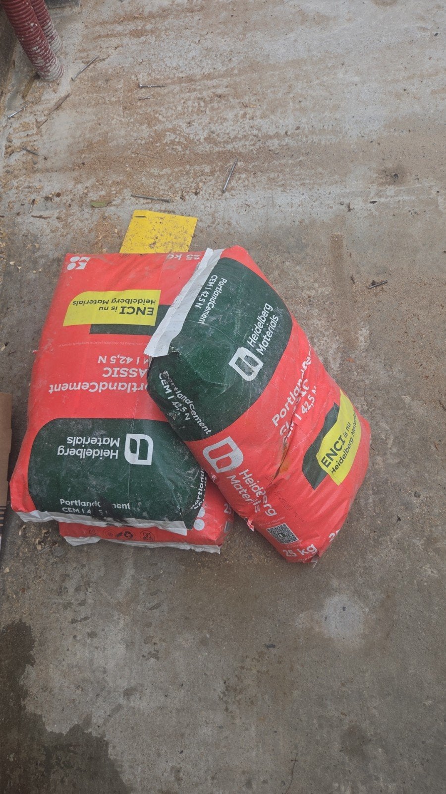 Heidelberg Materials Portlandcement CEM I 42,5 N (25 kg), Ophalen, Nieuw