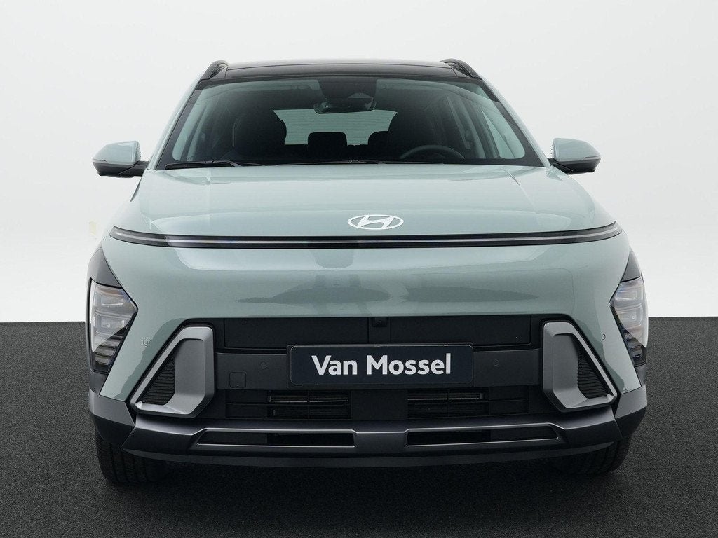 Hyundai Kona 1.6 GDI HEV Premium Sky | Stoel/Stuurverwarming, Auto's, 137 pk, Met garantie (alle), Leder, Bedrijf