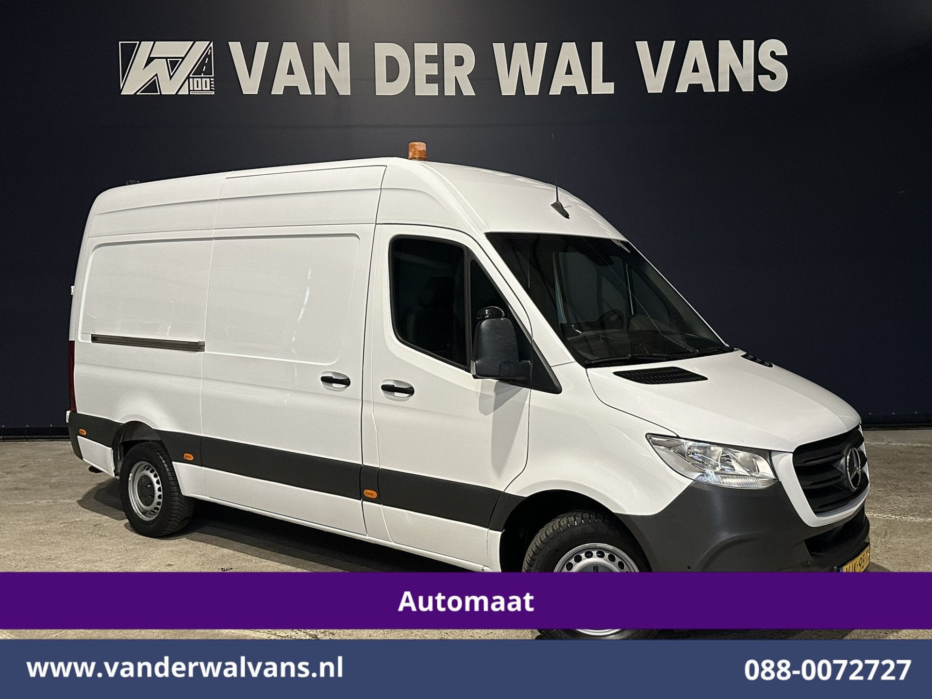 Mercedes-Benz Sprinter 317 CDI 170pk 9G-Tronic Automaat 3500, Auto's, Dealer onderhouden, Gebruikt, 4 cilinders, Wit