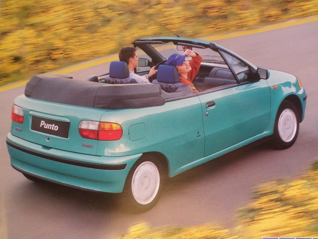 Fiat Punto Cabrio Brochure, Ophalen of Verzenden, Zo goed als nieuw, Overige merken
