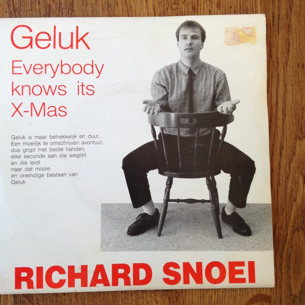 Richard Snoei Geluk 7" FH reclame promo Capelle IJssel kerst, Cd's en Dvd's, Vinyl Singles, Gebruikt, Single, Nederlandstalig