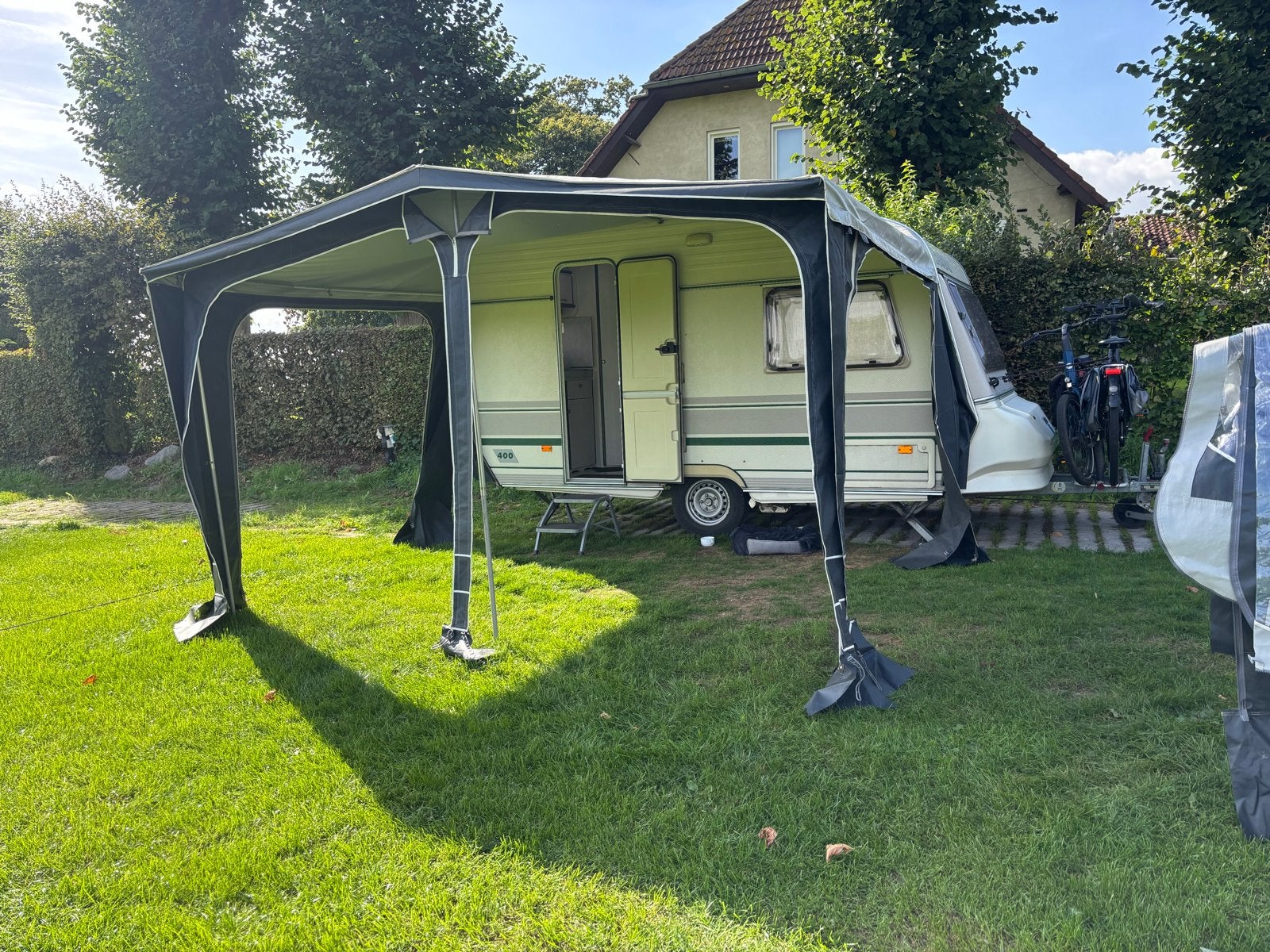 Seizoenstent Hypercamp Granada 270 - Omloop 800 cm, Ophalen, Gebruikt, Overige merken