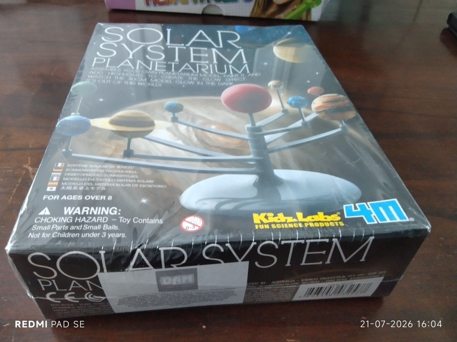 4M KidzLabs Solar System Planetarium NIEUW, Verzamelen, Speelgoed, Nieuw, Ophalen of Verzenden