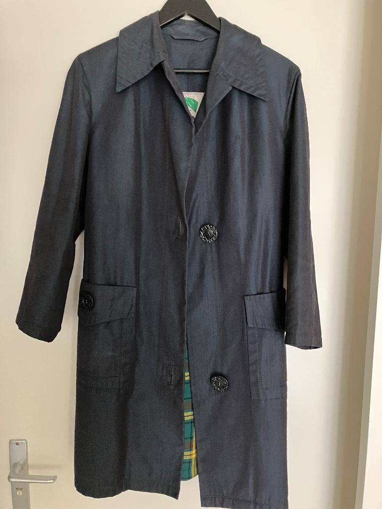 Vinted regenjas, Maat 38/40 (M), Protector, Blauw, Ophalen of Verzenden