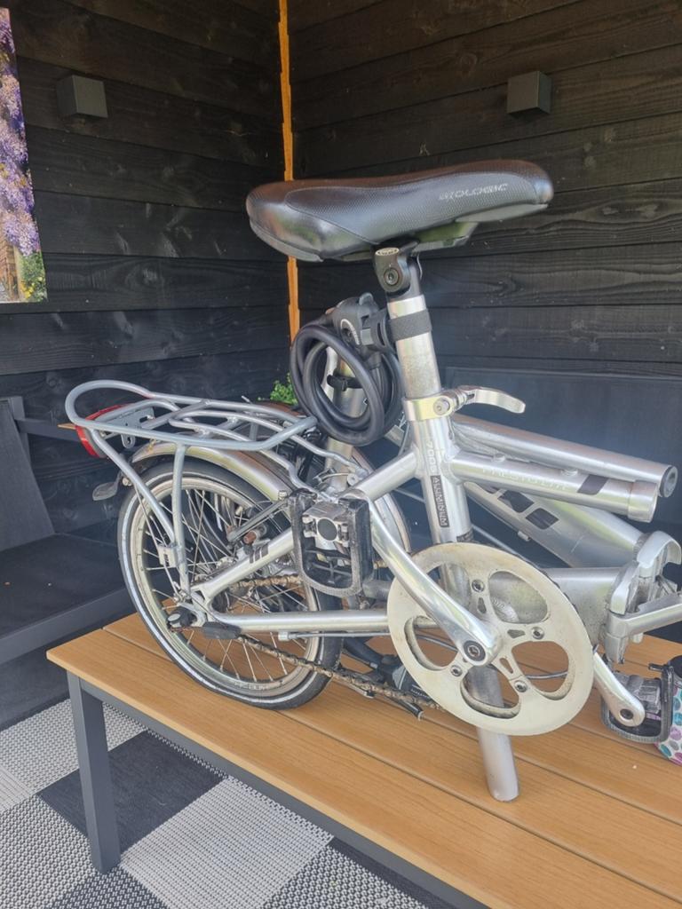 Dahon vouwfiets met opbergtas - Ideaal voor onderweg!, Ophalen, 20 inch of meer, Gebruikt, Velgrem
