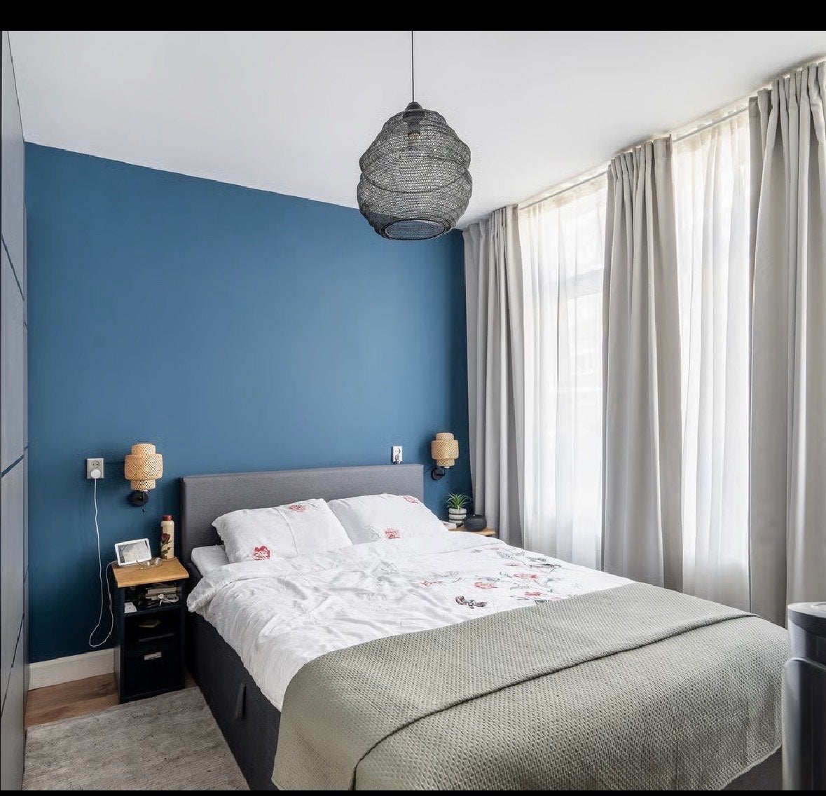 Tweepersoonsbed met opbergruimte - 160x200cm, Ophalen, Gebruikt, Tweepersoons, 200 cm