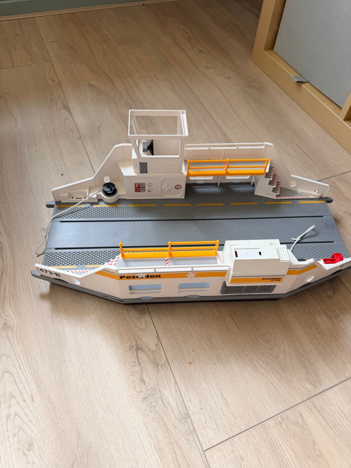 Playmobil Pont (Veerboot) - Zo goed als nieuw, Complete set, Ophalen of Verzenden, Zo goed als nieuw, Boot/Schip